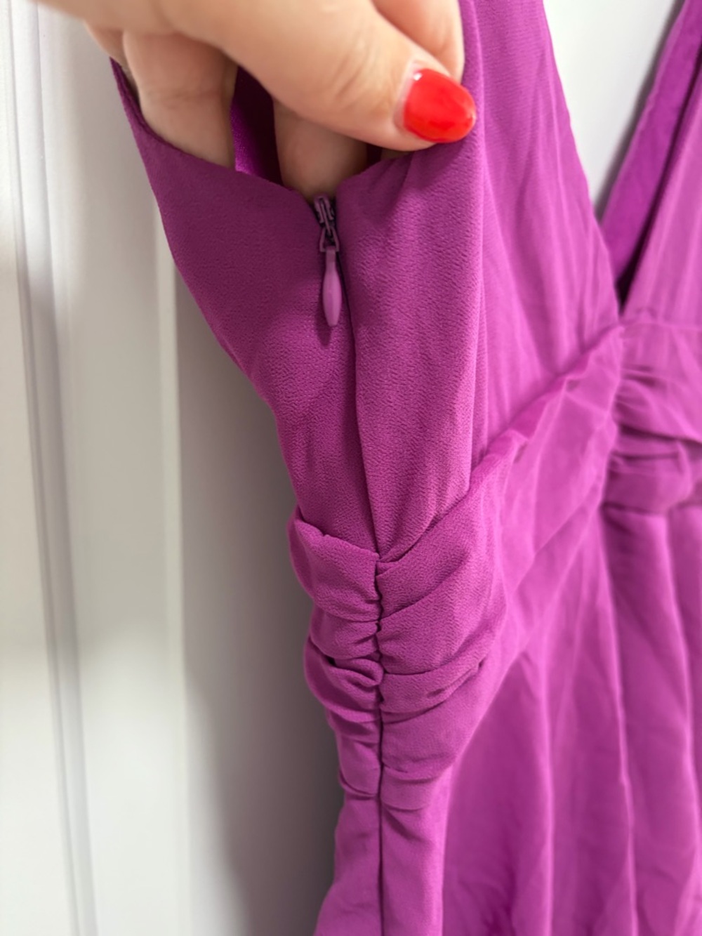 Lulus Celebration Time NWT size Medium Purple Sleeveless Tiered Midi Dress - Picture 10 of 12